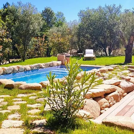 빌라 Domaine De Gialla Bergerie Quercia, 4 Pers, Piscine Chauffee, 10 Mn