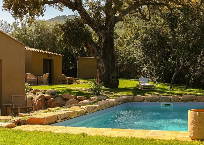 Villa Domaine De Gialla Bergerie Quercia, 4 Pers, Piscine Chauffee, 10 Mn *