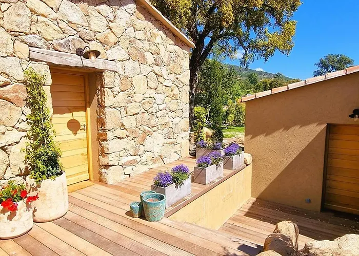 Domaine De Gialla Bergerie Quercia, 4 Pers, Piscine Chauffee, 10 Mn Villa Arraggio