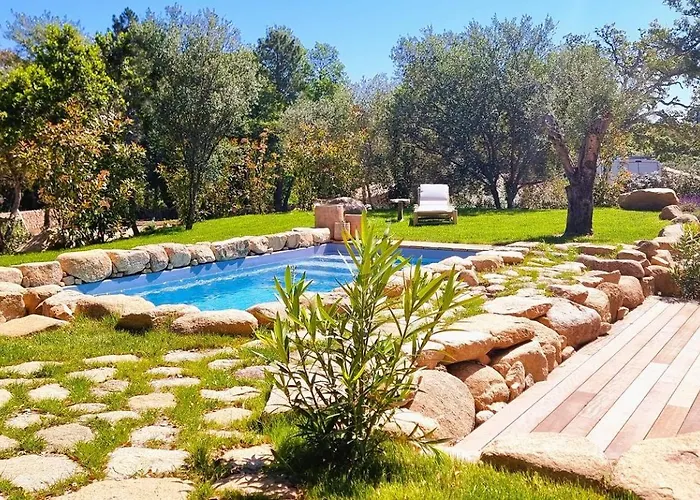 Villa Domaine De Gialla Bergerie Quercia, 4 Pers, Piscine Chauffee, 10 Mn